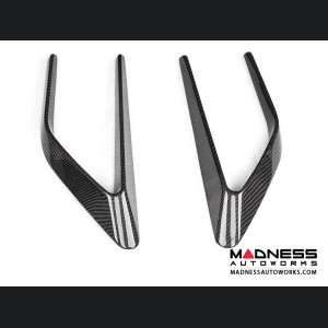 Mercedes-Benz C-Class W205 C63 AMG Front Fender Fin - Carbon Fiber